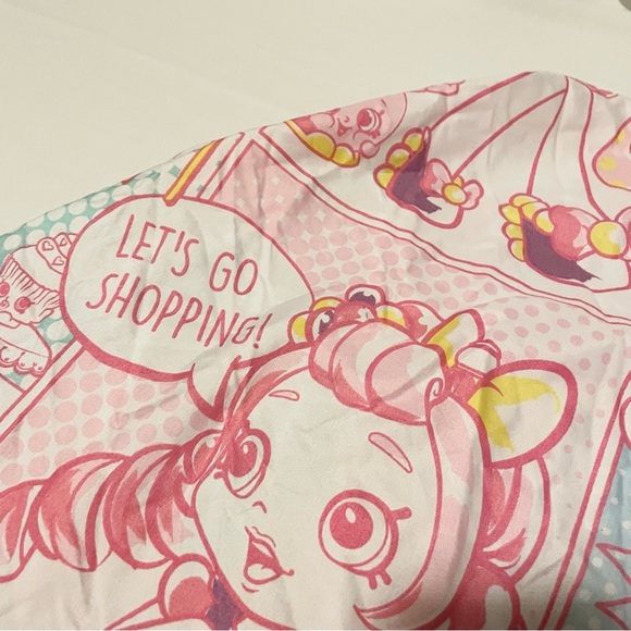 Shopkins Pink Fitted Bed Sheet 73” x 38” - Picture 10 of 16